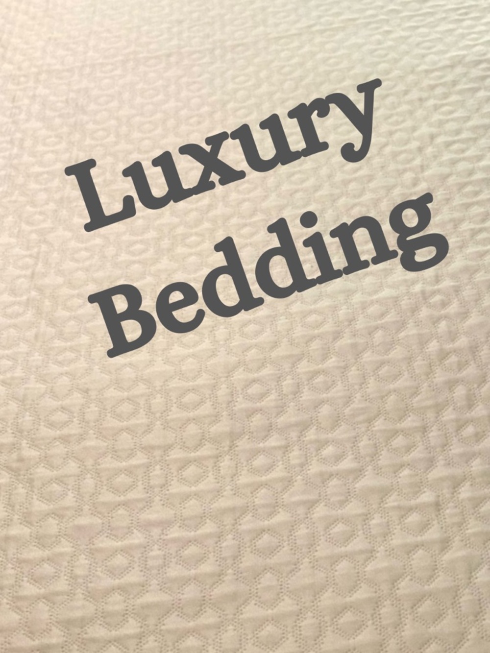 Luxurious Custom Made Bedspread and 2 Shams